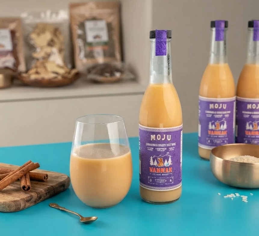 Non-Alcoholic Sujeonggwa Makgeolli MOJU (375ml, 0.5%)