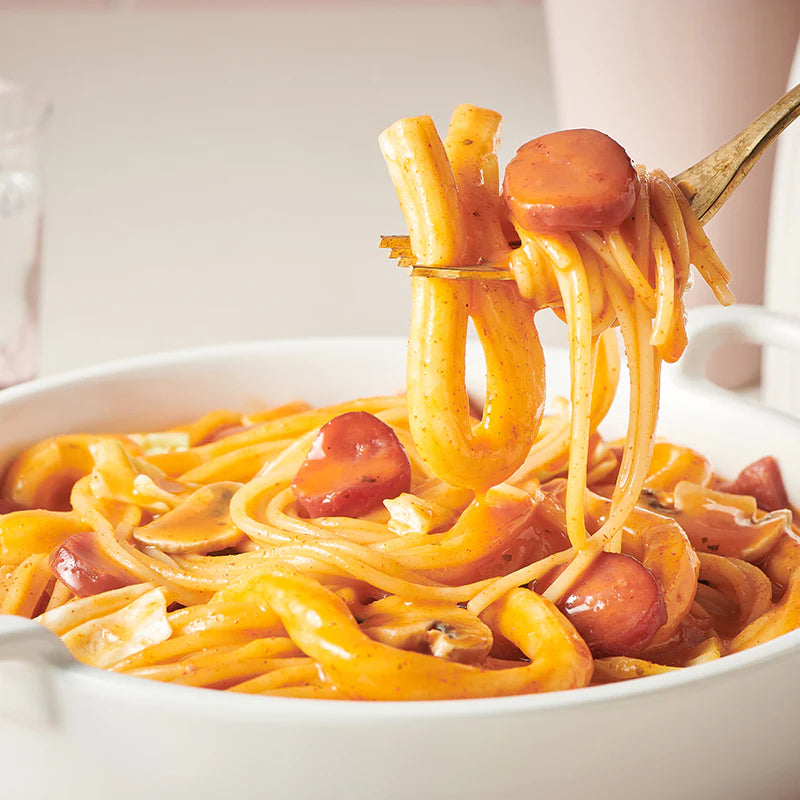 [Dukki] Mì tteokbokki sốt hồng (450g, 2 phần)