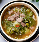 [Yum Yum] Canh đậu tương thịt bò cải thảo (800g)