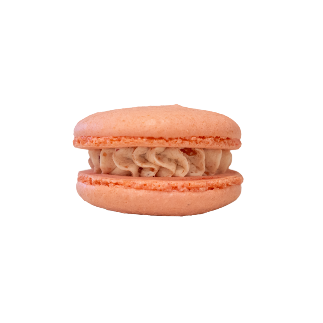Macaron 4 Pieces (Pistachio, Strawberry, Chocolate, Vanilla)