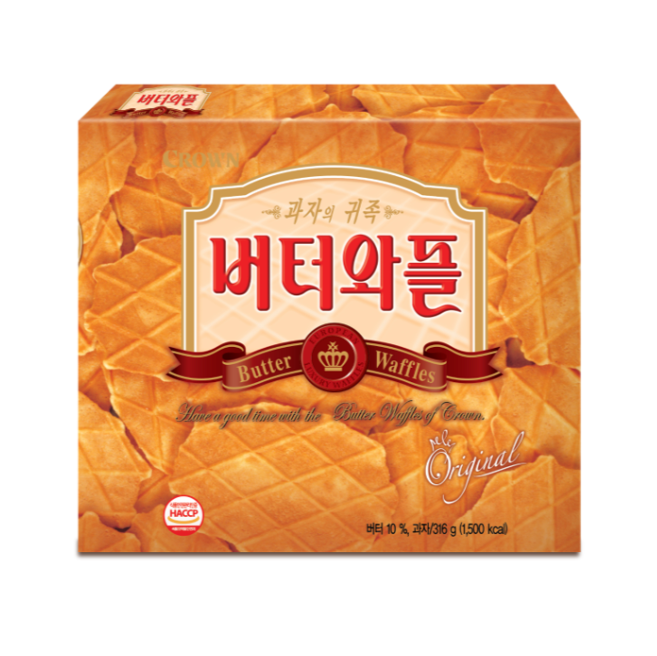 *[Crown] 버터와플 (316g)