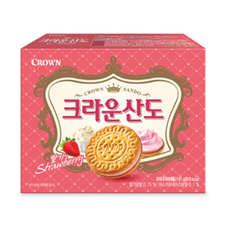 *[Crown] 크라운산도 딸기 (161g)