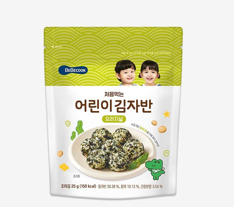 First Time Eating Children's Seaweed Snack (Original) 1 Pack (25g)